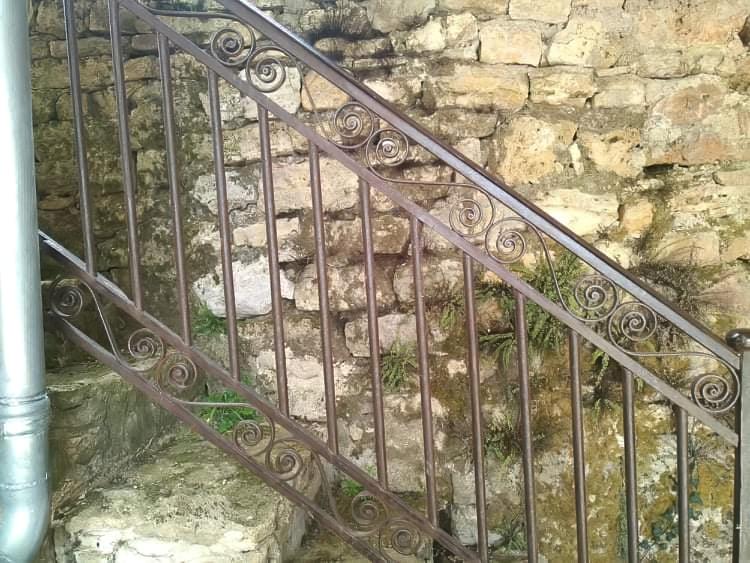 Rampe d'escalier